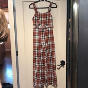 Plaid romper